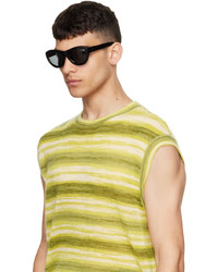 braune Sonnenbrille von Dries Van Noten