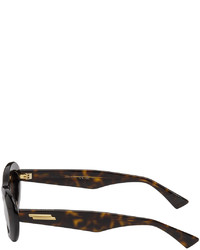 braune Sonnenbrille von Bottega Veneta