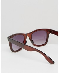 braune Sonnenbrille von Asos