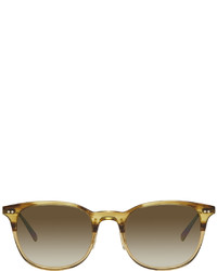 braune Sonnenbrille von Brunello Cucinelli