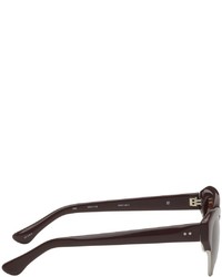 braune Sonnenbrille von Dries Van Noten