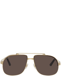 braune Sonnenbrille von Cartier
