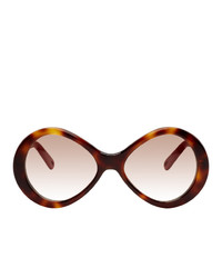 braune Sonnenbrille von Chloé
