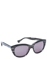 braune Sonnenbrille von Cat Eye