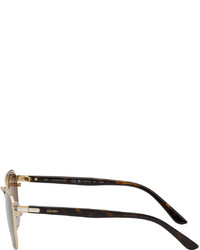 braune Sonnenbrille von Cartier