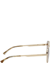 braune Sonnenbrille von Gucci