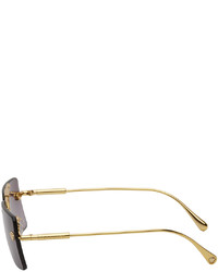 braune Sonnenbrille von Versace