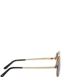 braune Sonnenbrille von Cartier