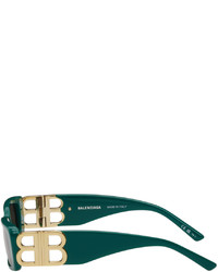 braune Sonnenbrille von Balenciaga