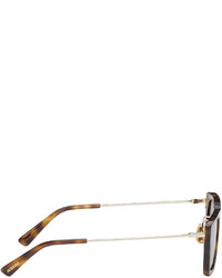 braune Sonnenbrille von Jacquemus