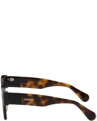 braune Sonnenbrille von Jacquemus