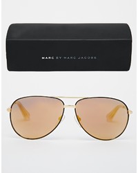 braune Sonnenbrille von Marc by Marc Jacobs