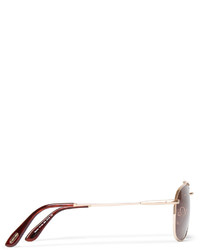 braune Sonnenbrille von Tom Ford