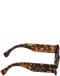 braune Sonnenbrille von Marcelo Burlon County of Milan