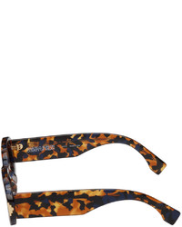 braune Sonnenbrille von Marcelo Burlon County of Milan