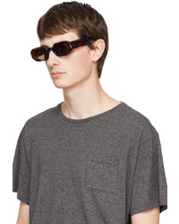 braune Sonnenbrille von Marcelo Burlon County of Milan