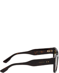 braune Sonnenbrille von Gucci