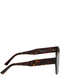 braune Sonnenbrille von Balenciaga