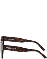 braune Sonnenbrille von Balenciaga