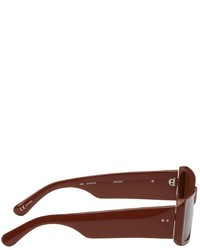 braune Sonnenbrille von Dries Van Noten