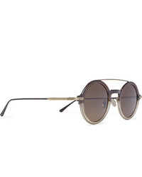 braune Sonnenbrille von Bottega Veneta