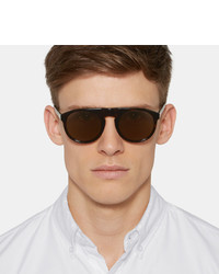 braune Sonnenbrille von Dries Van Noten