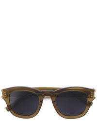 braune Sonnenbrille von Saint Laurent