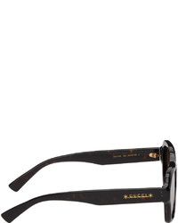 braune Sonnenbrille von Gucci