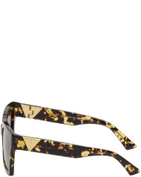 braune Sonnenbrille von Bottega Veneta