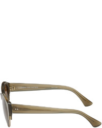 braune Sonnenbrille von Dries Van Noten