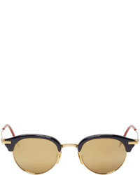 braune Sonnenbrille von Thom Browne