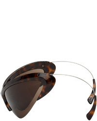 braune Sonnenbrille von Balenciaga