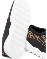 braune Sportschuhe von Fendi