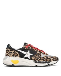 braune Sportschuhe von Golden Goose