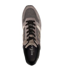 braune Sportschuhe von Hogan