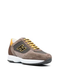 braune Sportschuhe von Hogan