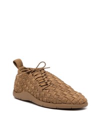 braune Sportschuhe von Bottega Veneta