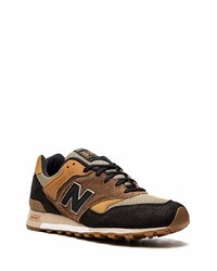 braune Sportschuhe von New Balance