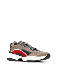 braune Sportschuhe von DSQUARED2