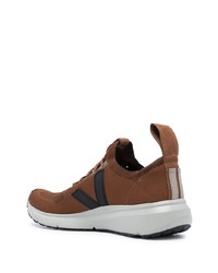 braune Sportschuhe von Rick Owens X Veja