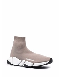 braune Sportschuhe von Balenciaga