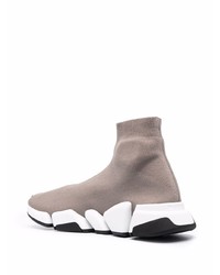 braune Sportschuhe von Balenciaga