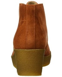 braune Stiefel von Clarks Originals