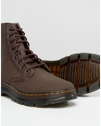 braune Stiefel von Dr. Martens