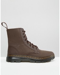 braune Stiefel von Dr. Martens