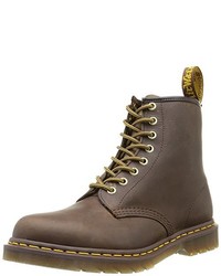 braune Stiefel von Dr. Martens