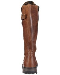 braune Stiefel von Fly London