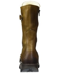 braune Stiefel von Fly London