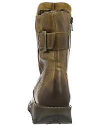 braune Stiefel von Fly London