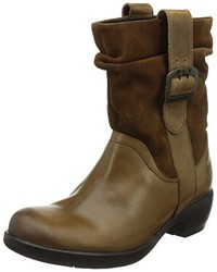 braune Stiefel von Fly London